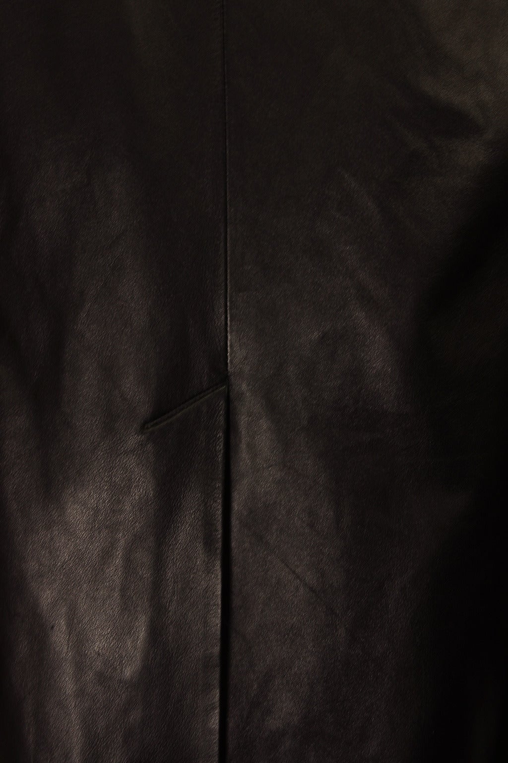 Helmut Lang Mens Black Leather Blazer 1
