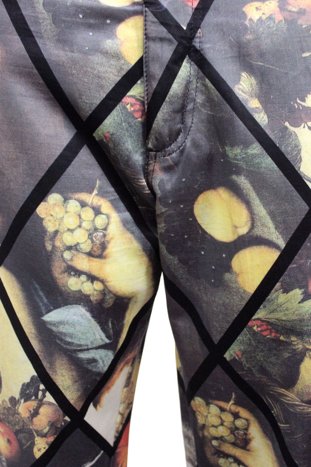 Moschino Men's Caravaggio Photo Print Pants 5