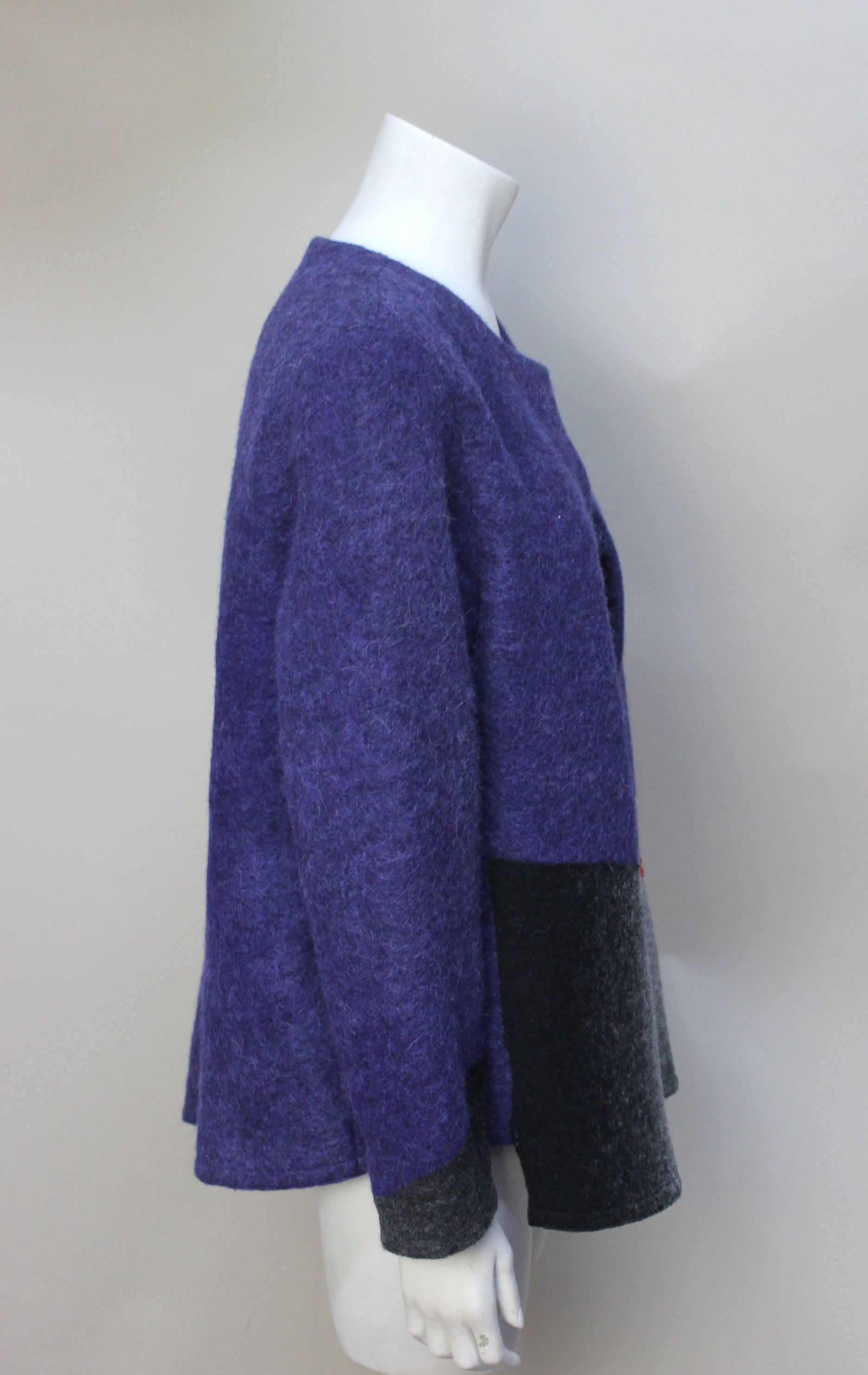 Purple Mina Norton Hand Woven Jacket