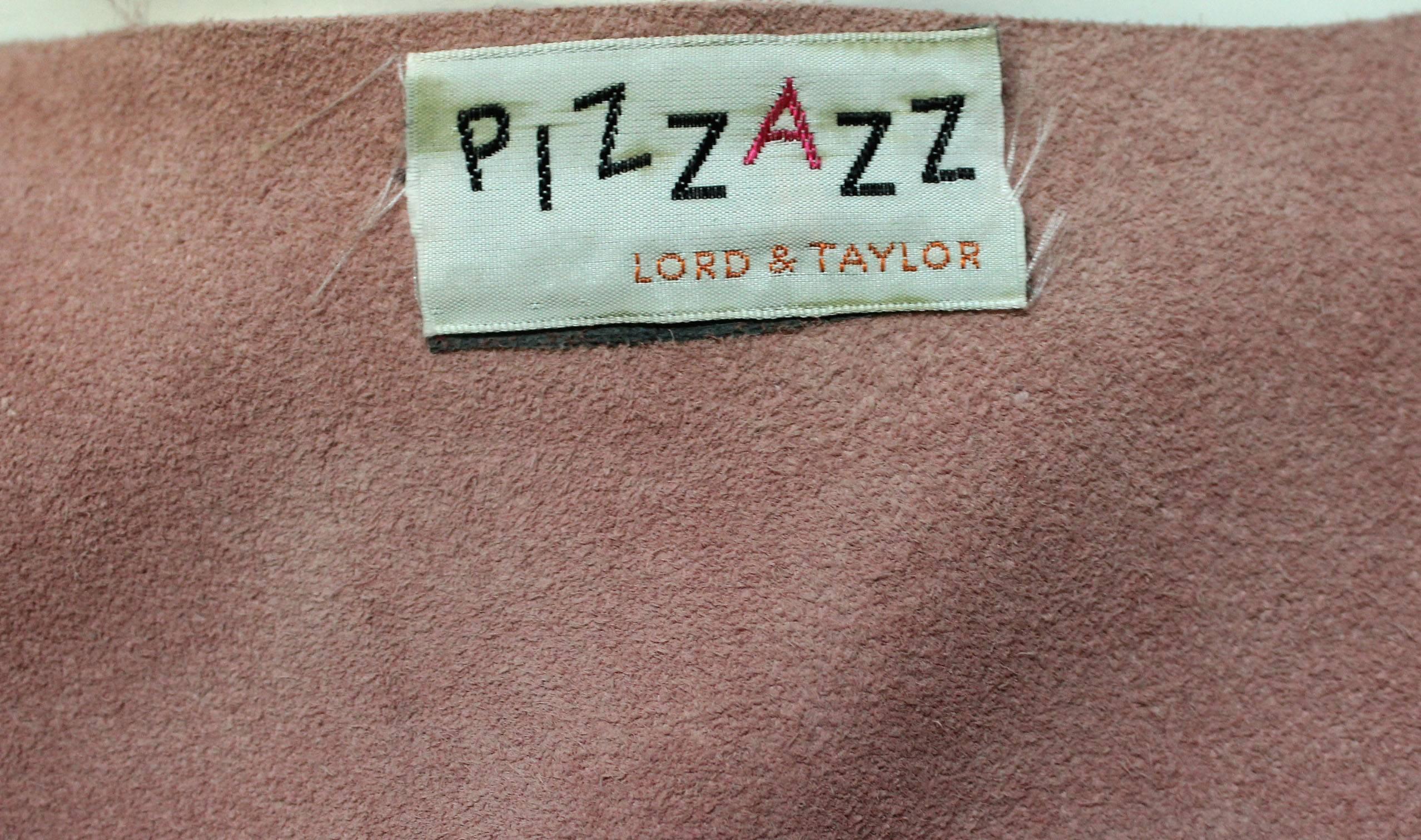 1960s Pink Suede Dress, Pizzazz Shop Lord and Taylor 1