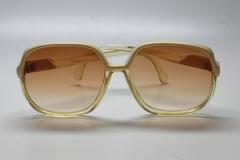 1970s Deadstock Yellow Sunglasses Made In France