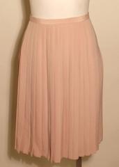 Vintage 1970s Bill Blass Pink Pleated Skirt