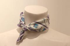 Vintage Pucci Cotton Neckerchief Floral Print