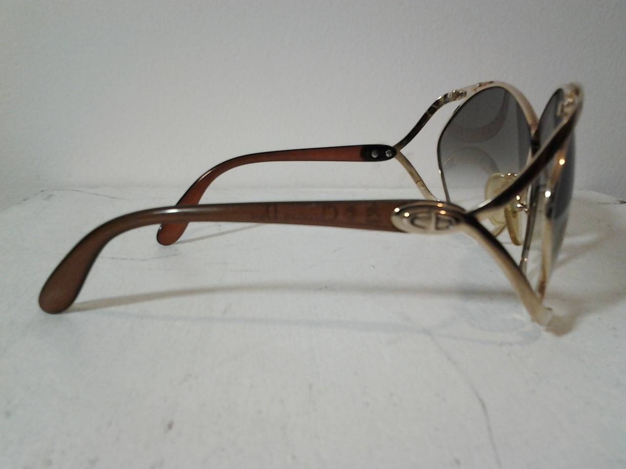 Women's 1970s Christian Dior Spectacular Gradient Lens Sunglasses