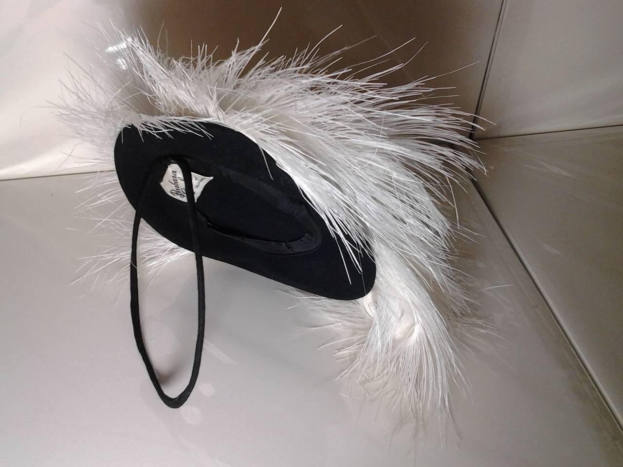 egret feather hats