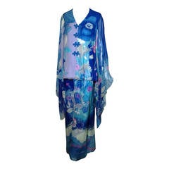 1966-69 Hanae Mori Couture Pant Ensemble 9