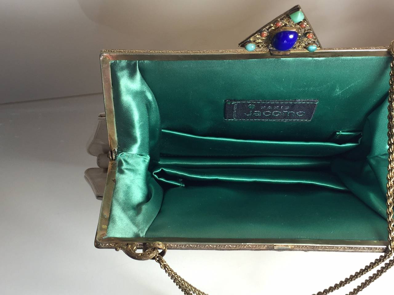 Women's Jacomo Antique Frame Bag with 1980s Restyling