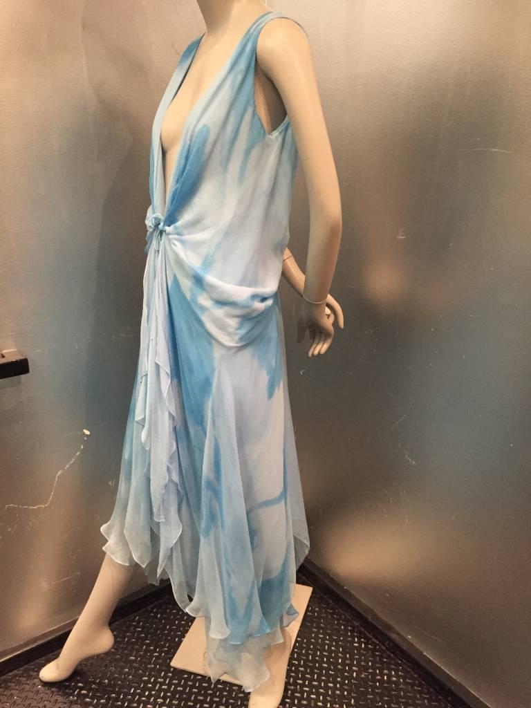 donna karan silk dress
