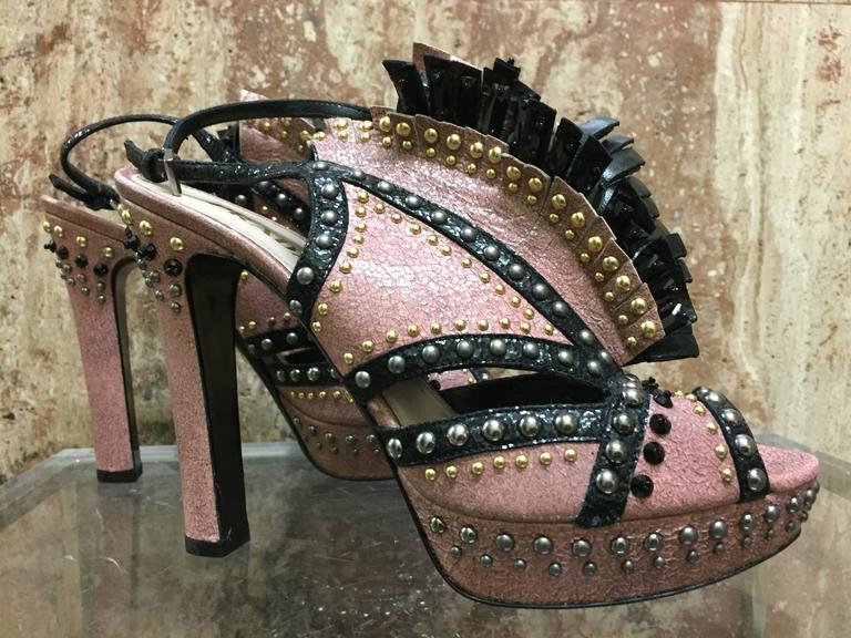 prada fringe sandals