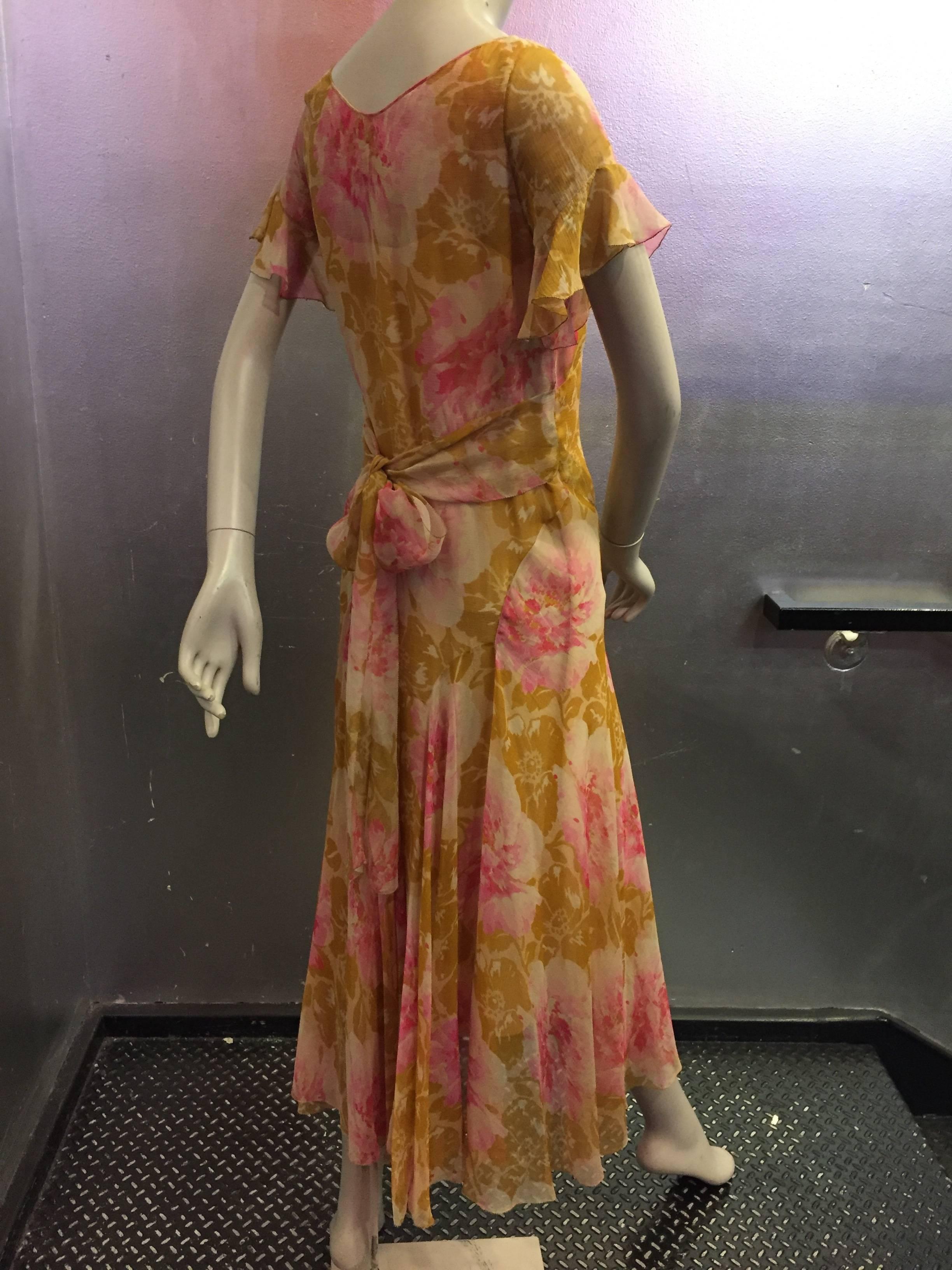 1930s tea dress