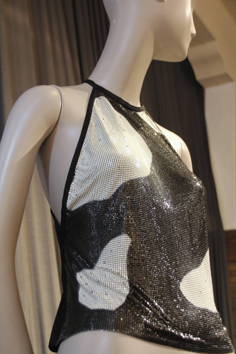 versace metal mesh