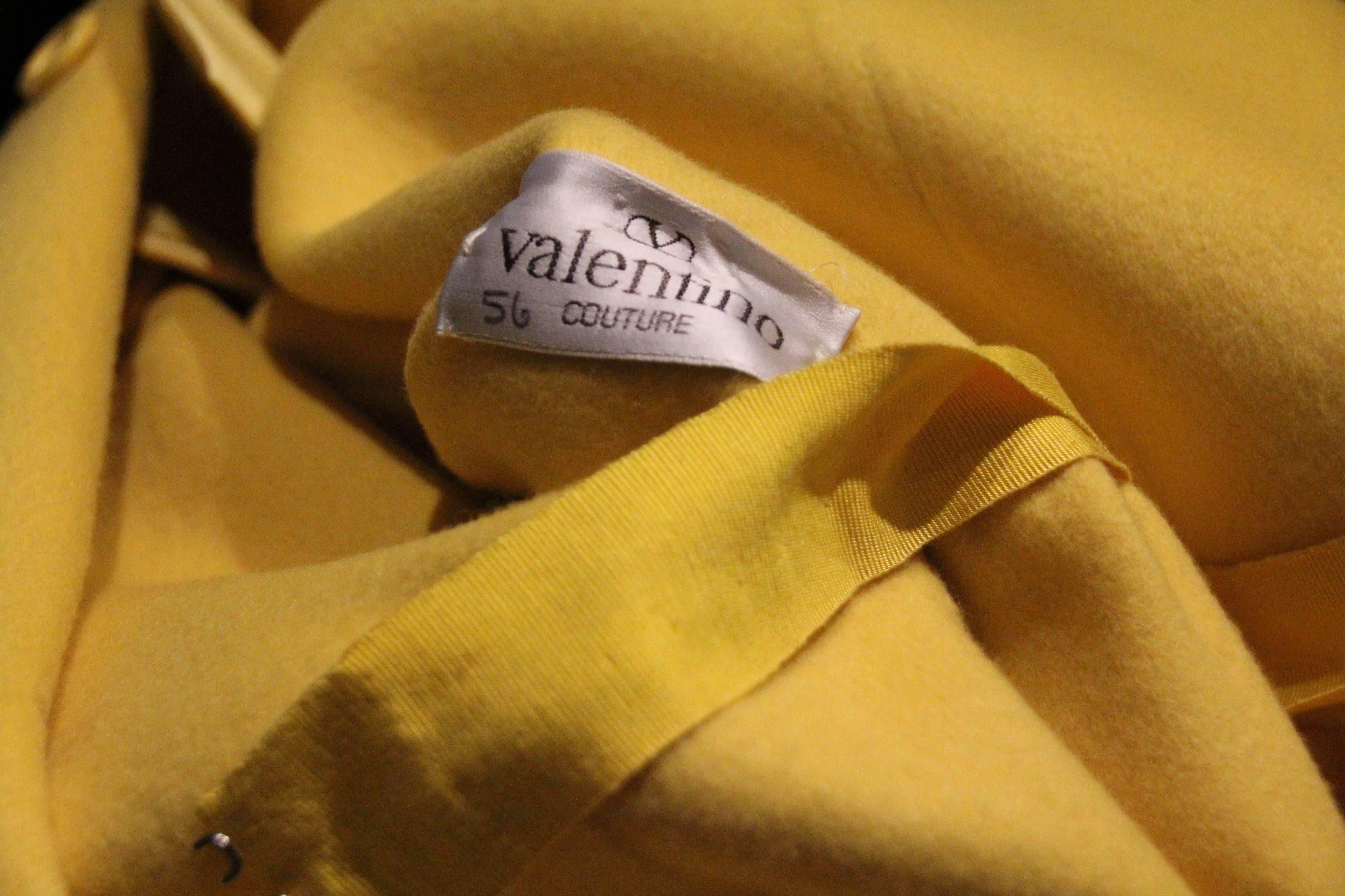 valentino yellow jacket
