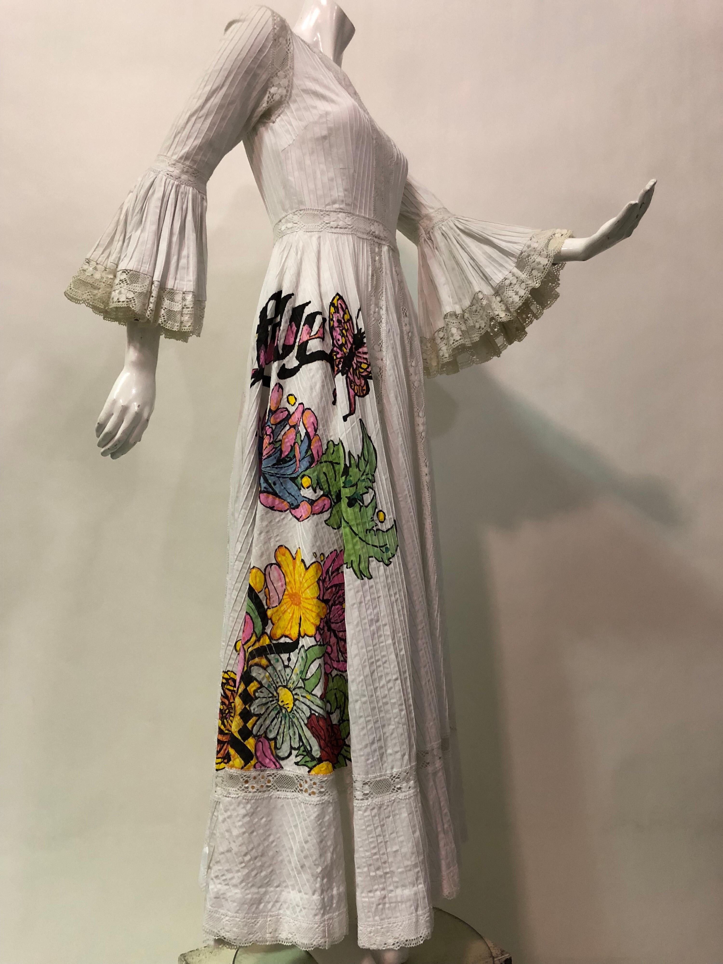 hand painted dresses