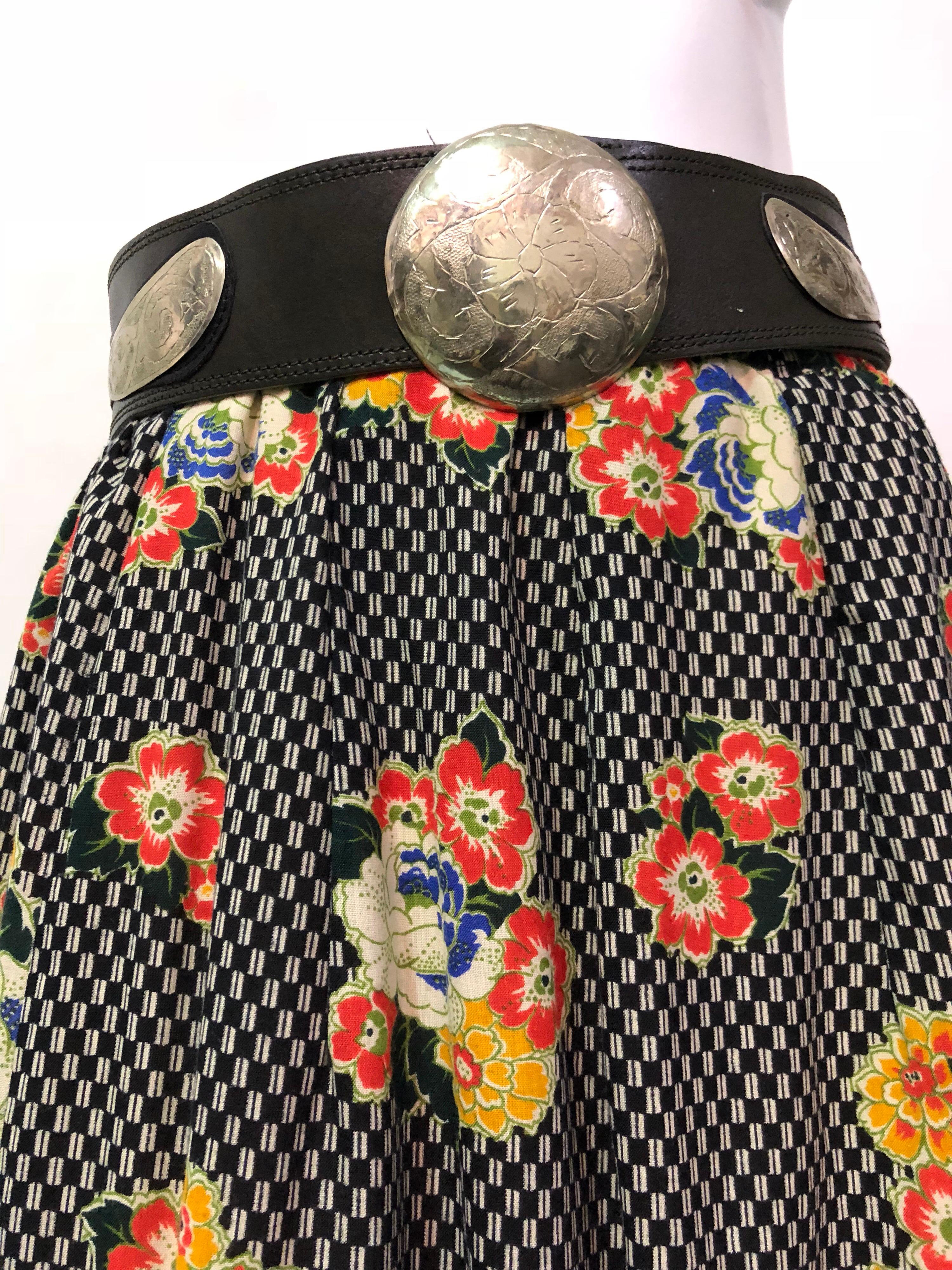 mexican maxi skirt