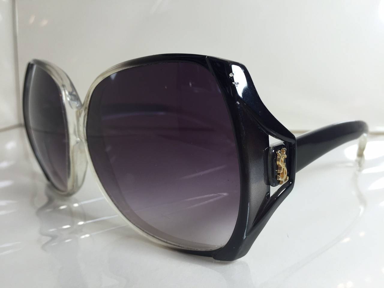 Women's or Men's 1970s Yves Saint Laurent Uber-Chic Sunglasses