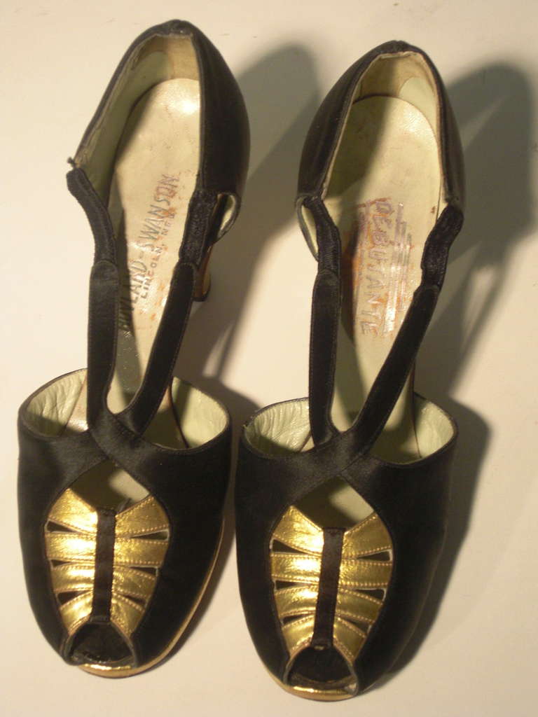 1930s evening shoes