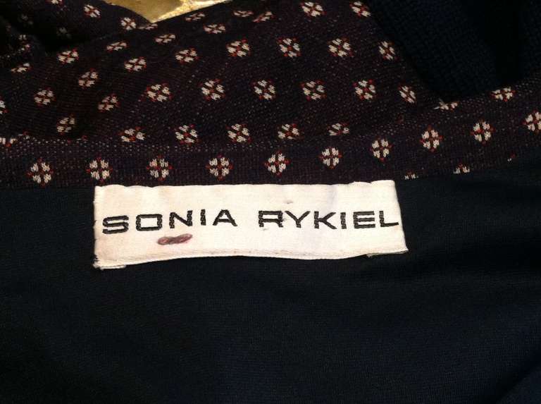 1960s Sonia Rykiel Maxi Coat and Flared Hip-Hugger Pants 3