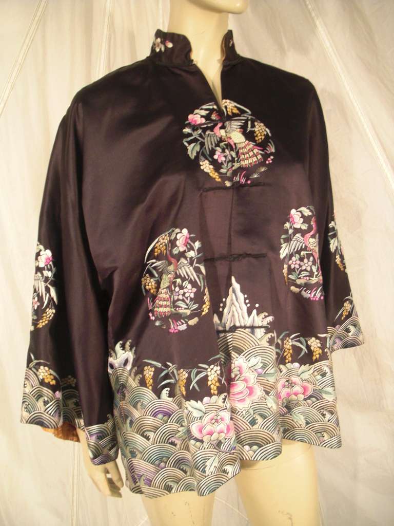Women's 1920s Chinese Embroidered Jacket