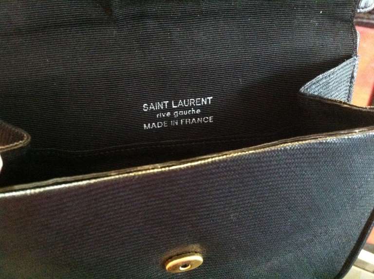 Saint Laurent Oriental Style Butterfly Print Dress and Matching Bag 6