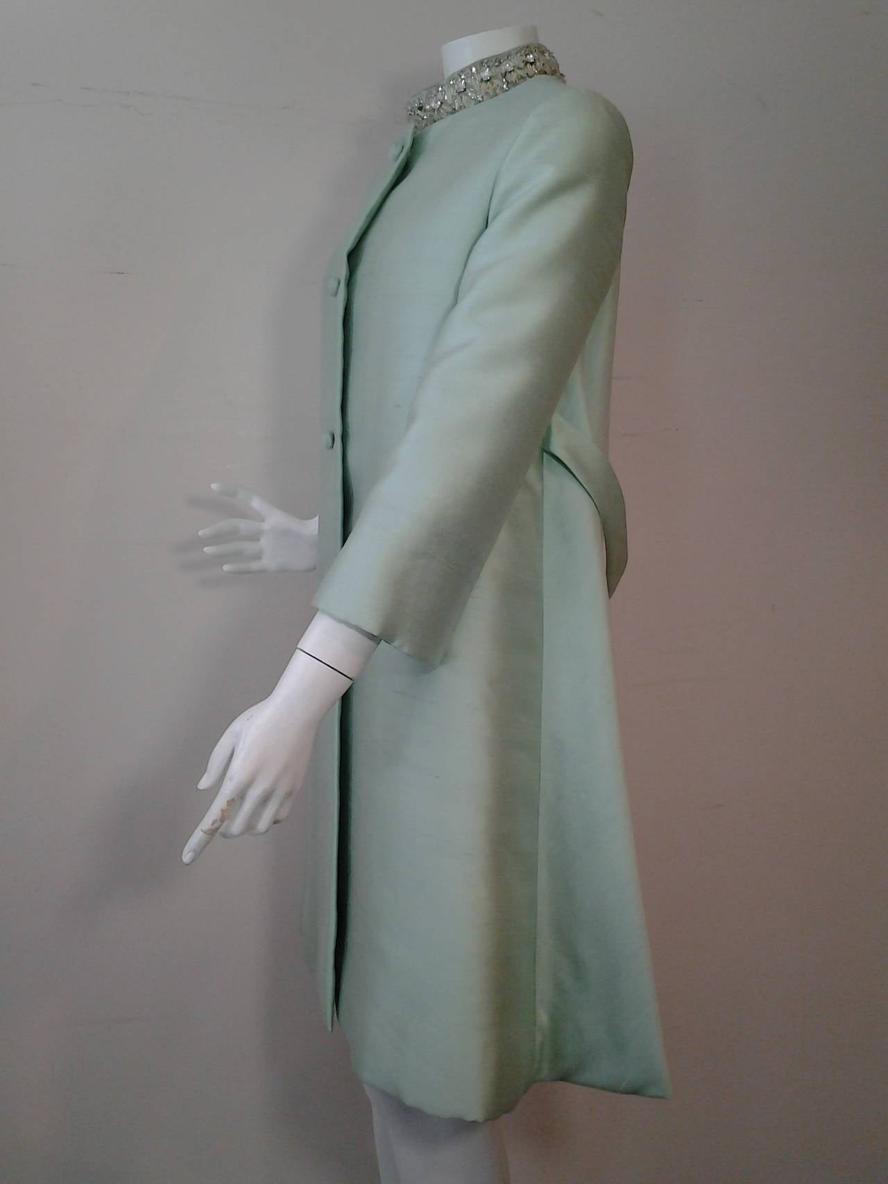 1960s Mr. Blackwell 2-Piece Ensemble with Jeweled Neck 4