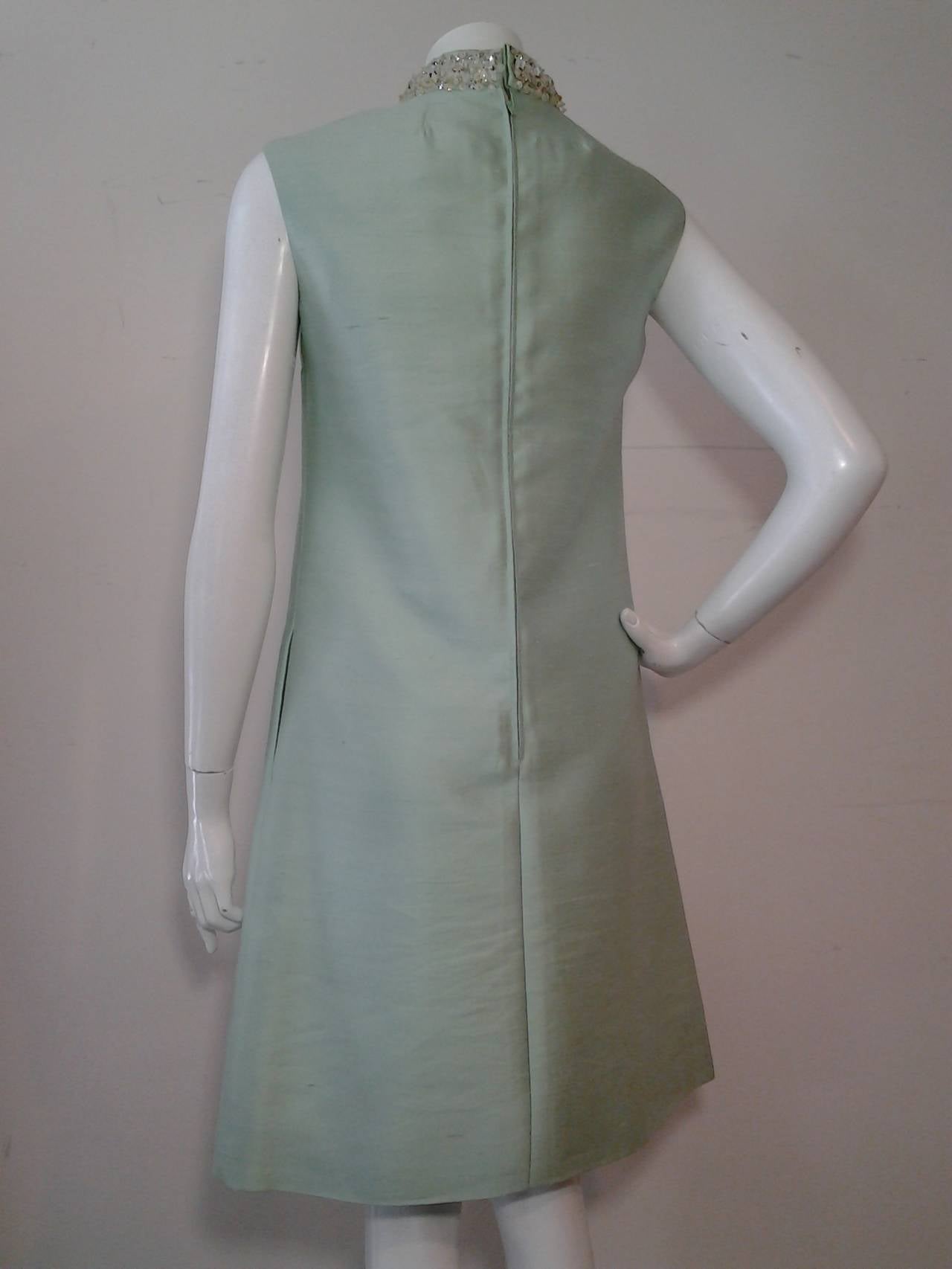 1960s Mr. Blackwell 2-Piece Ensemble with Jeweled Neck 2