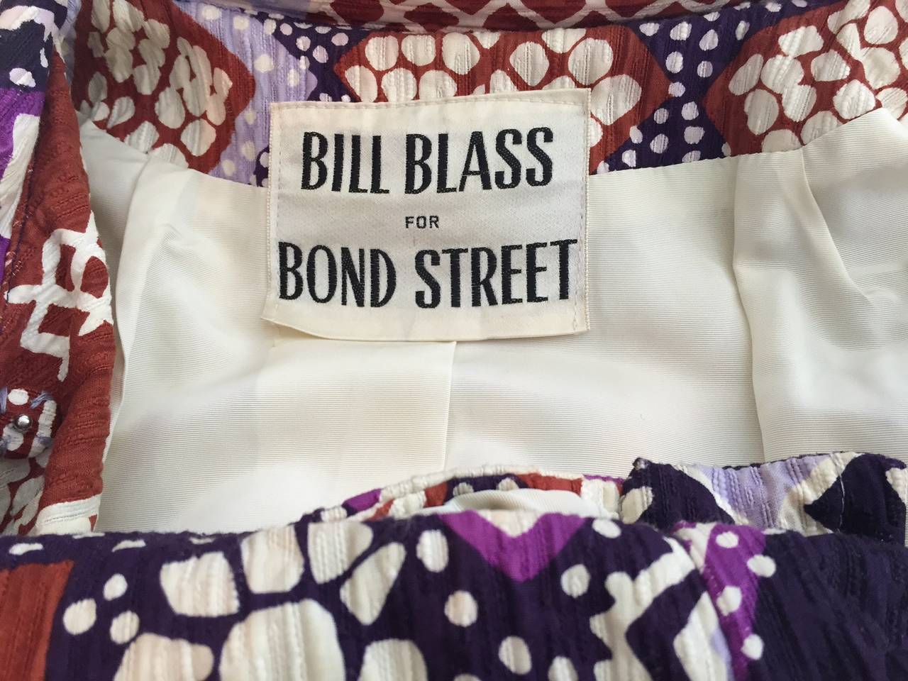 Black 1960s Bill Blass 