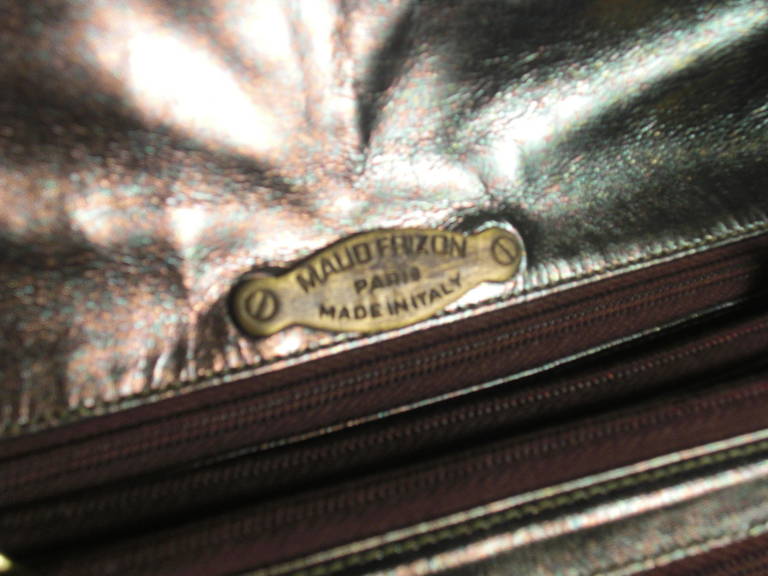 gold scalloped handbag bag