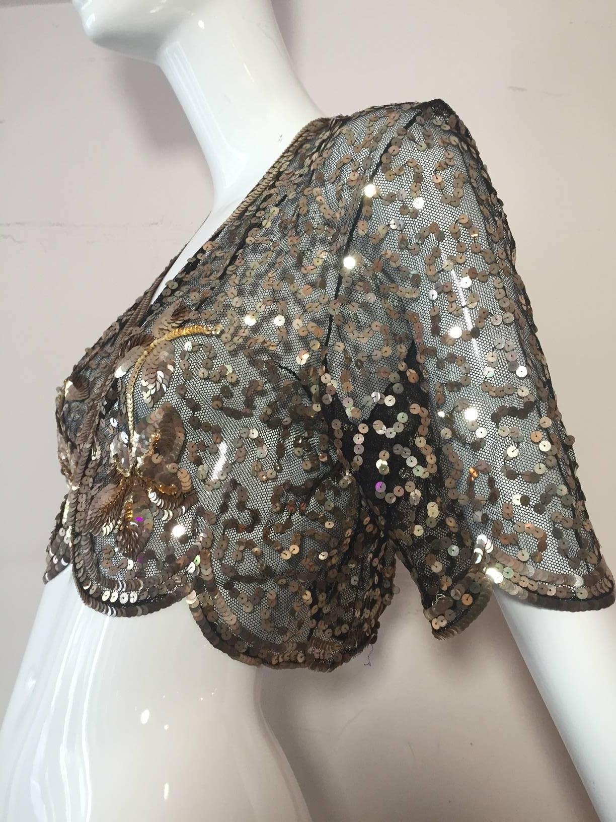 tulle silver jacket