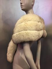 1950s Lush Norwegian Fox Fur Stole with 6 Detachable Fox Tails