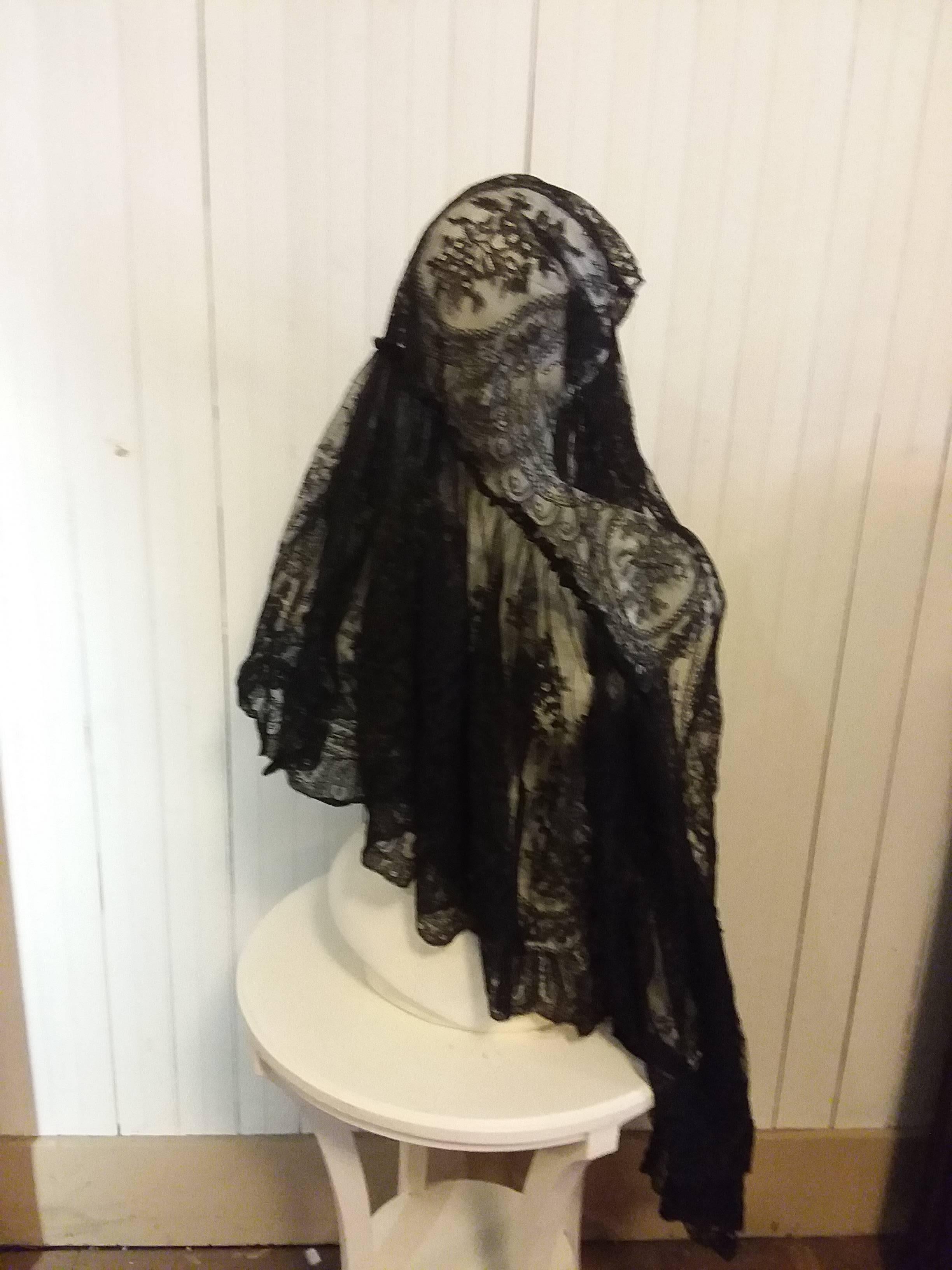 victorian lace shawl