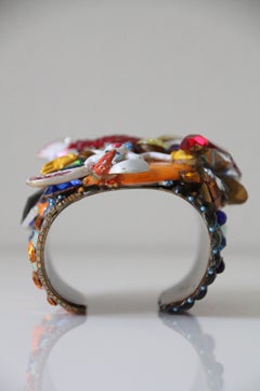 Raro bracciale Wendy Gell "Wristlet" degli anni '80 con la figura di Roger Rabbit