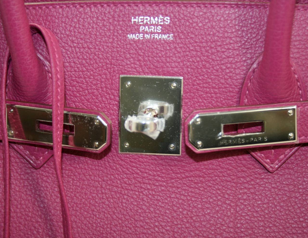Hermes Birkin Bag in Tosca Pink Togo Leather, 35 cm size 1