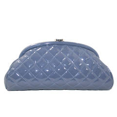 Chanel Lavender Timeless Clutch in Patent Leather