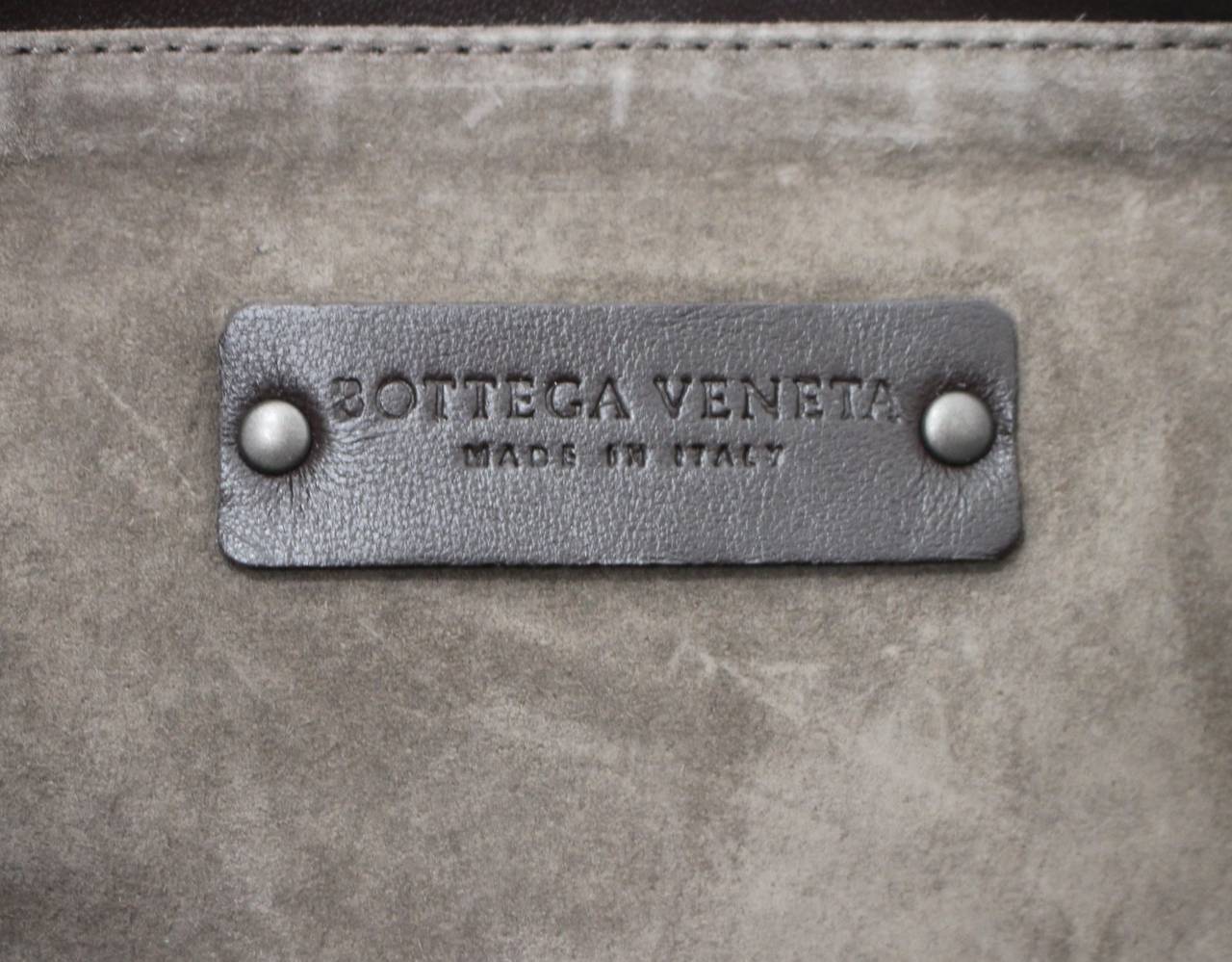 Bottega Veneta Ebano Woven Leather Small Crossbody Bag 3