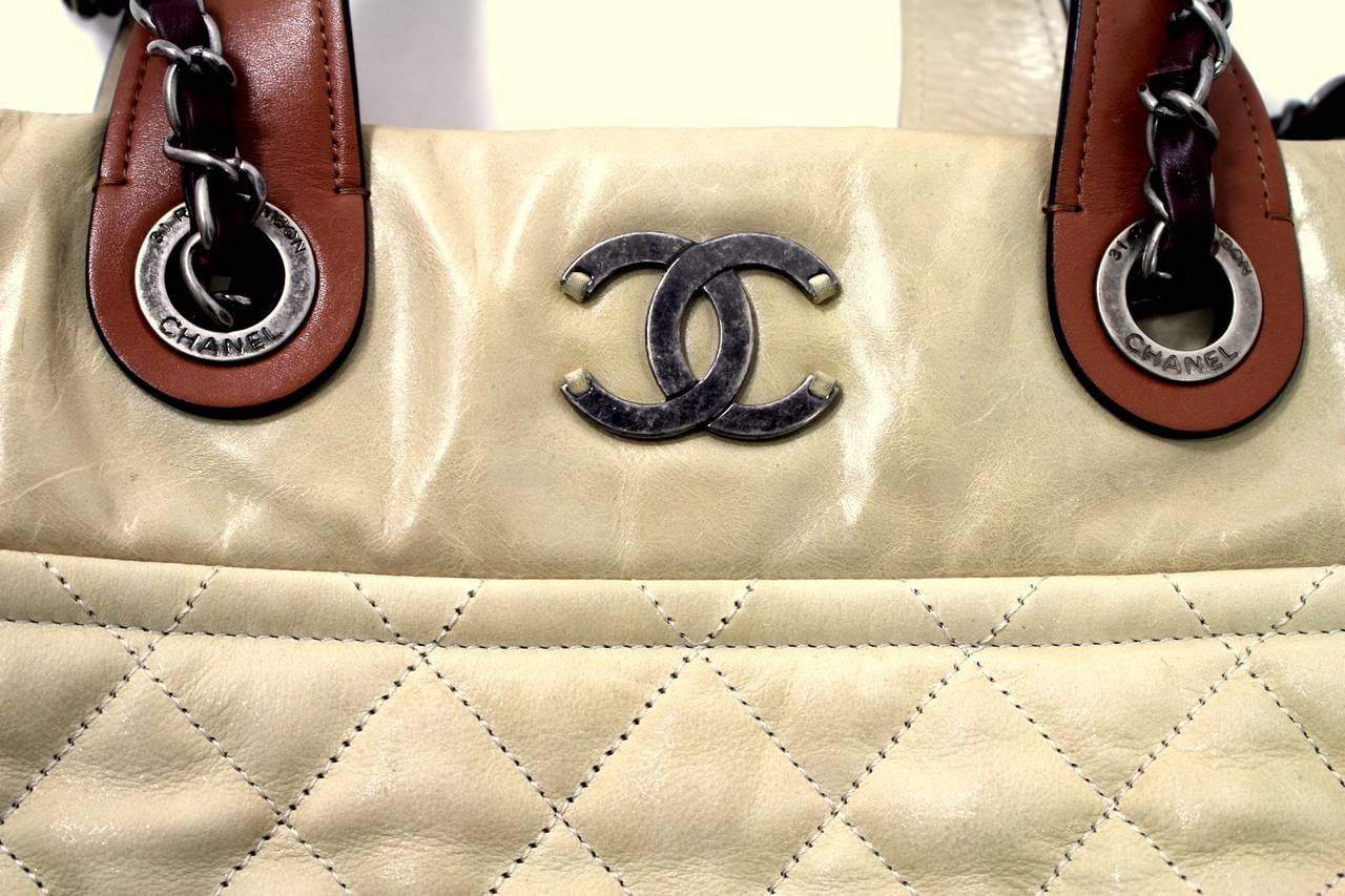 Women's Chanel Beige Large In the Mix  Bag