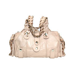 Chloe Pale Pink Leather Medium Silverado Bag