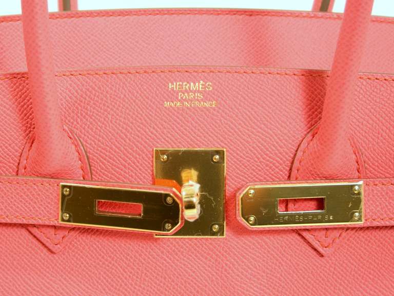 Hermès Flamingo Epsom 35 cm Birkin Bag 1