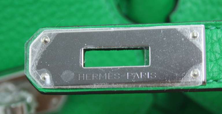 Hermès 35 cm Bambou Clemence Leather Birkin Bag 2