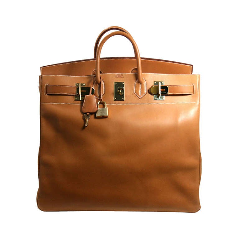 Hermès Vache Natural 50 cm HAC