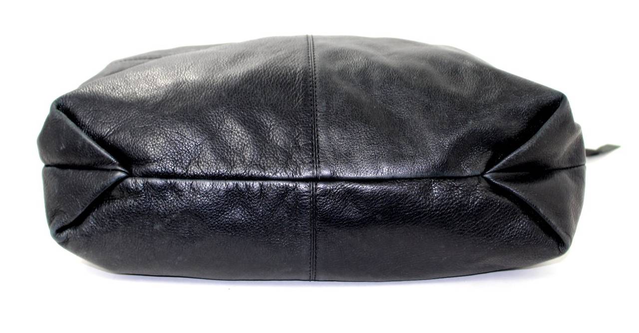 Women's Givenchy Black Tasseled Leather Crossbody Hobo For Sale