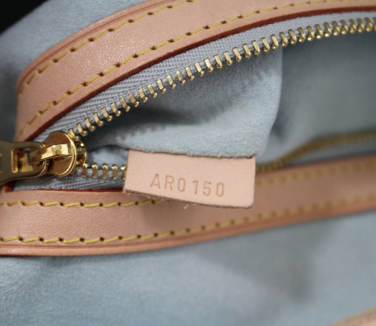 Louis Vuitton Ltd. Ed. Sunburst Crossbody Bag- Denim with Neo Pink For Sale 6