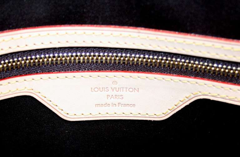 Louis Vuitton Amarante Vernis Brea MM Bag with Strap 5