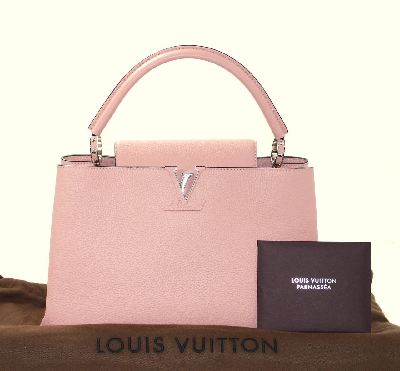 Louis Vuitton, Bags, Louis Vuitton Capucines Mm Baby Pink