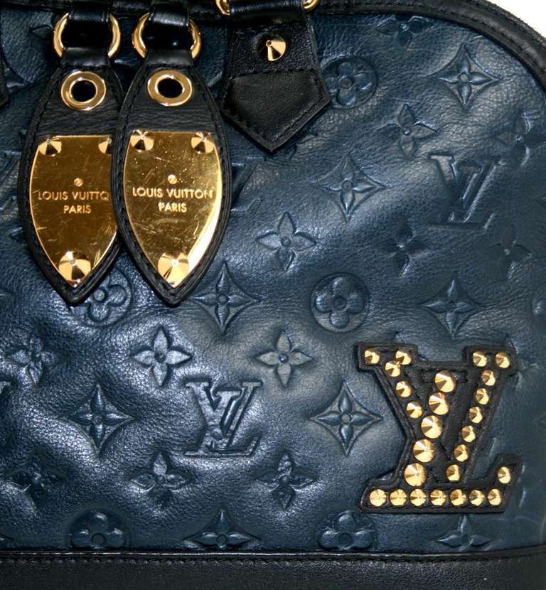 Louis Vuitton Teal Monogram Leather Ltd. Ed. Double Jeu Neo Alma 4