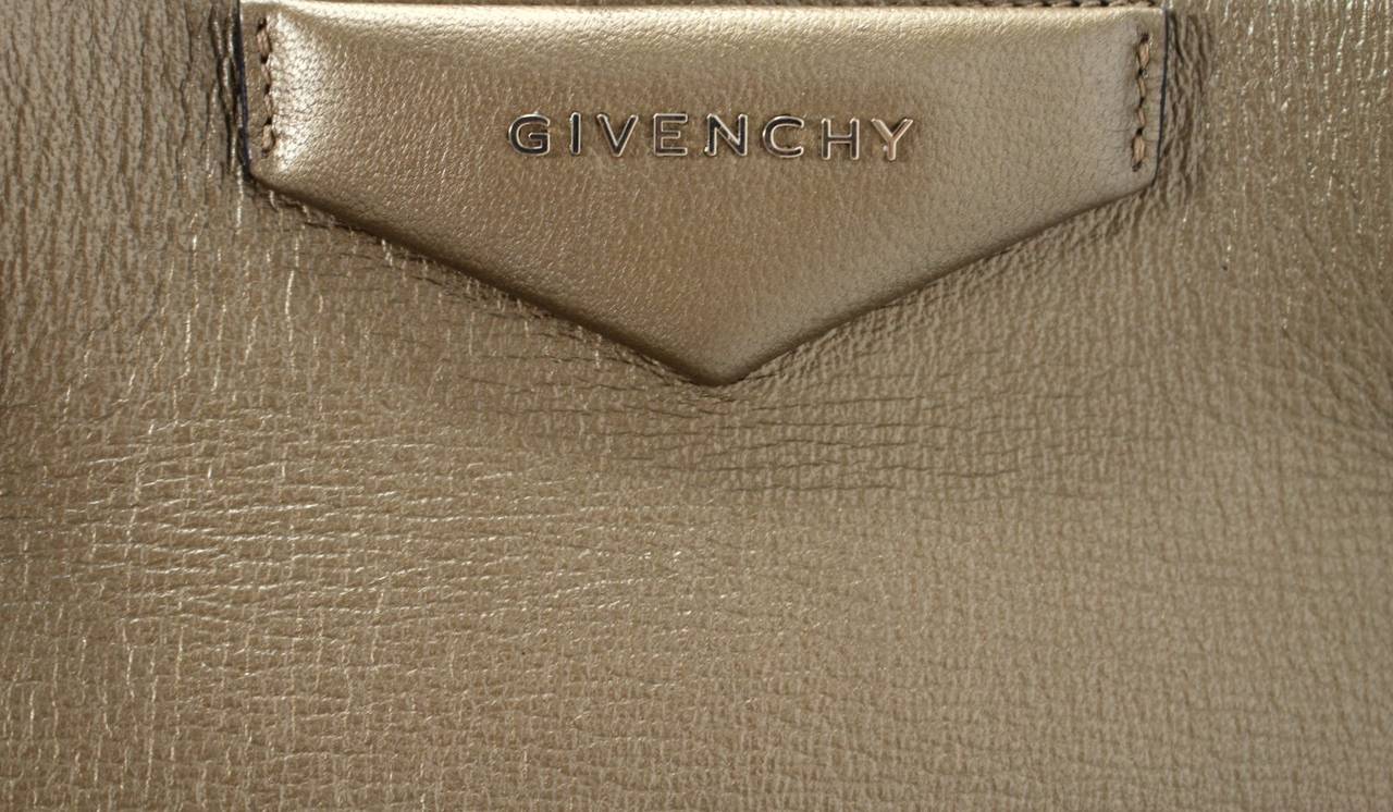 Women's Givenchy Antigona Leather Tote- Golden