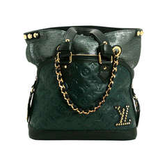 Louis Vuitton Teal Monogram Leather Ltd. Ed. Double Jeu Neo Alma