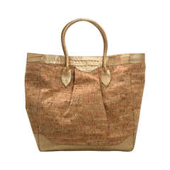 Nancy Gonzalez Cork and Crocodile Tote