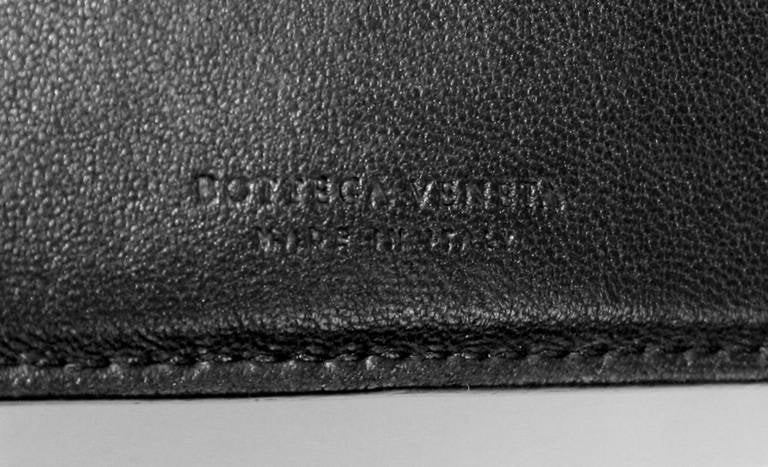 Bottega Veneta Black Leather Continental Clutch Wallet 1