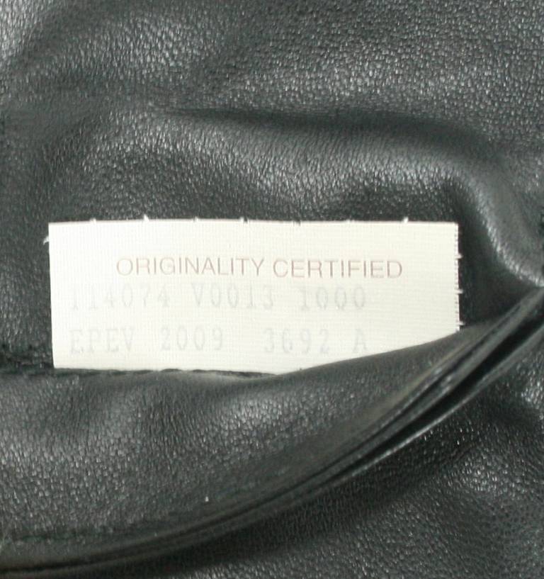Bottega Veneta Black Leather Continental Clutch Wallet 2