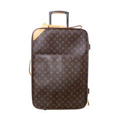 Louis Vuitton Monogram Canvas Travel Rolling Trolley Luggage 55 at ...